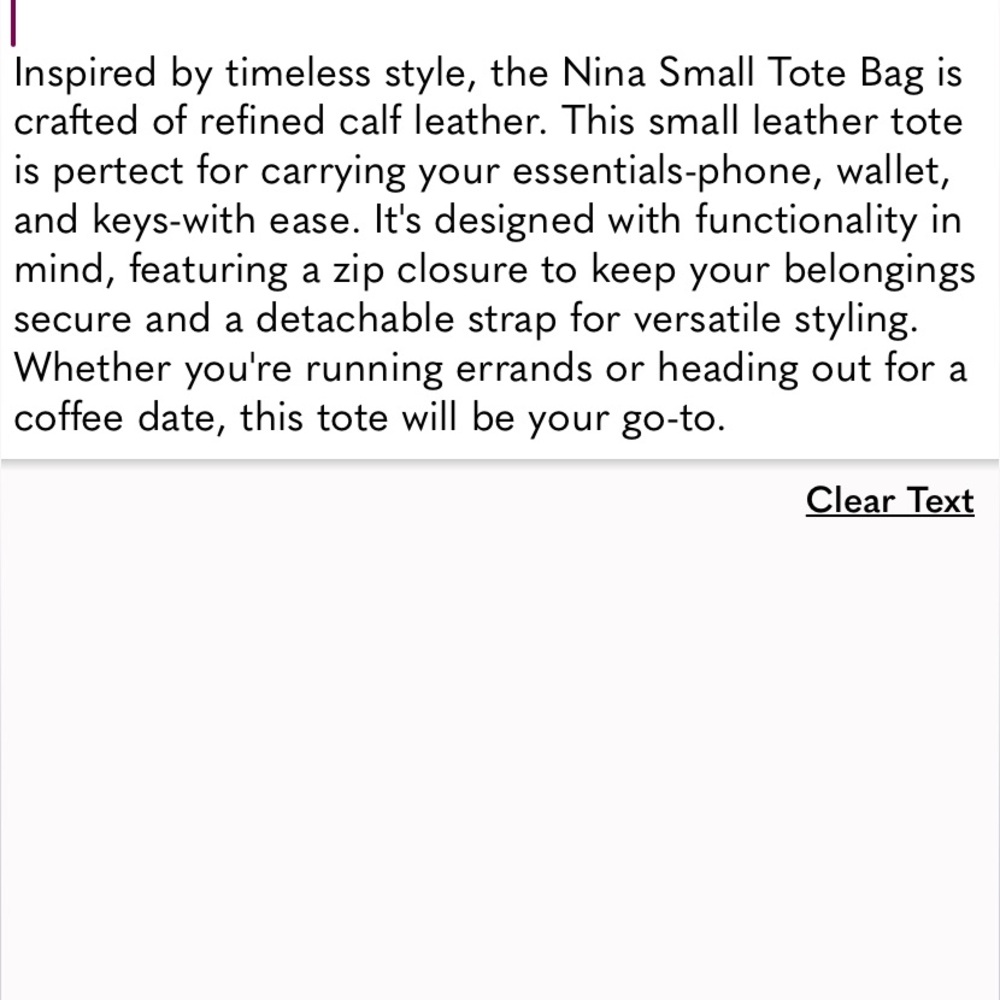COACH Nina tote bag - Picture 4 of 11